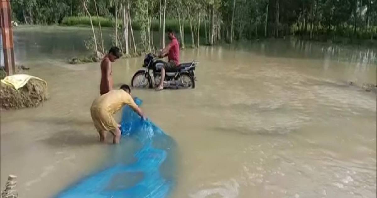 Uttar Pradesh: Heavy rainfall triggers waterlogging in Moradabad